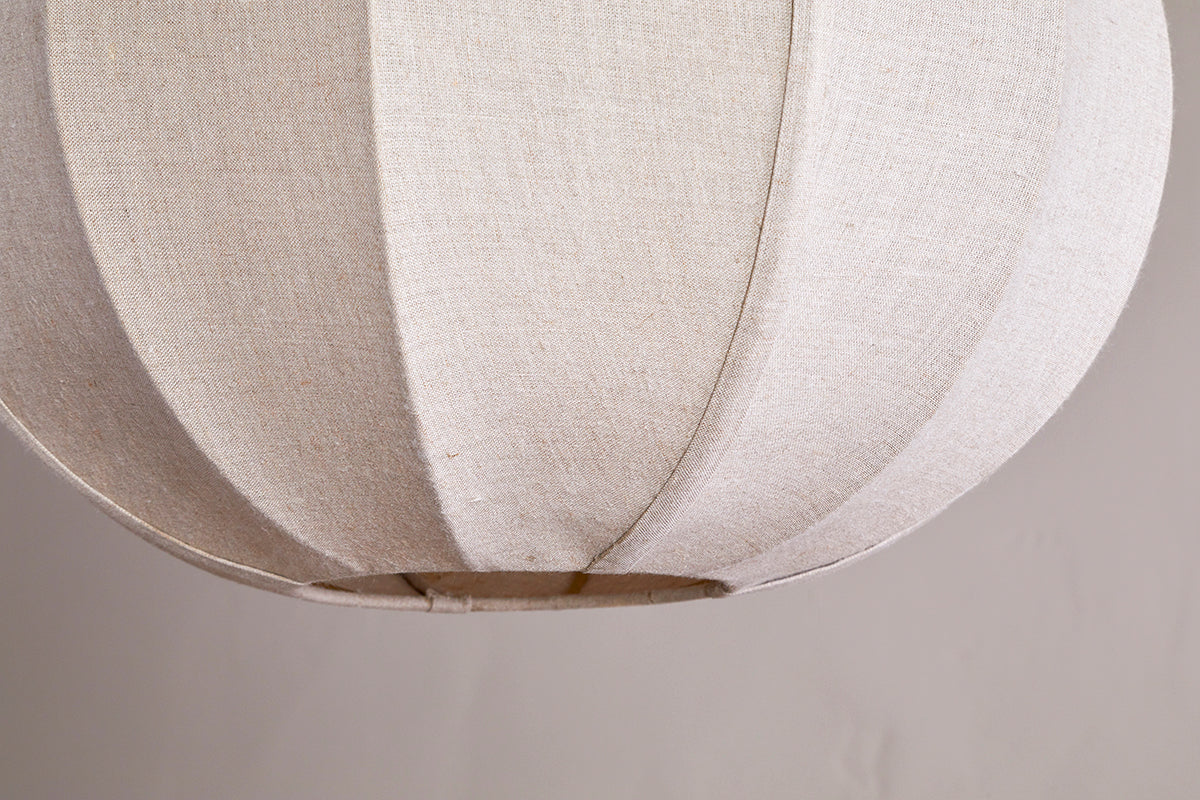 Orisa Linen Lampshade - Off White-nkuku