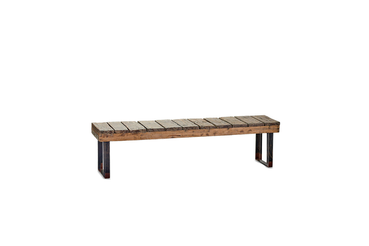 Oso Wooden Bench - Large-nkuku