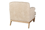 Otas Teddy Cotton Armchair - Off White- nkuku