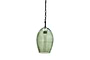 Otoro Recycled Glass Pendant - Green - Large Oval-nkuku