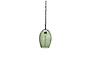 Otoro Recycled Glass Pendant - Green - Small Oval-nkuku