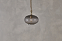 Otoro Recycled Glass Pendant - Smoke - Small Round-nkuku