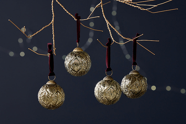 Patta Baubles - Antique Gold - (Set of 4)