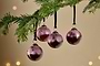 Pannee Round Baubles - Ruby (Set of 4)-nkuku