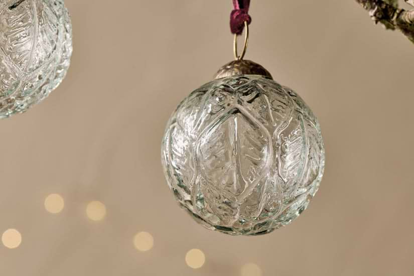 Patta Baubles - Clear - (Set of 4)-nkuku