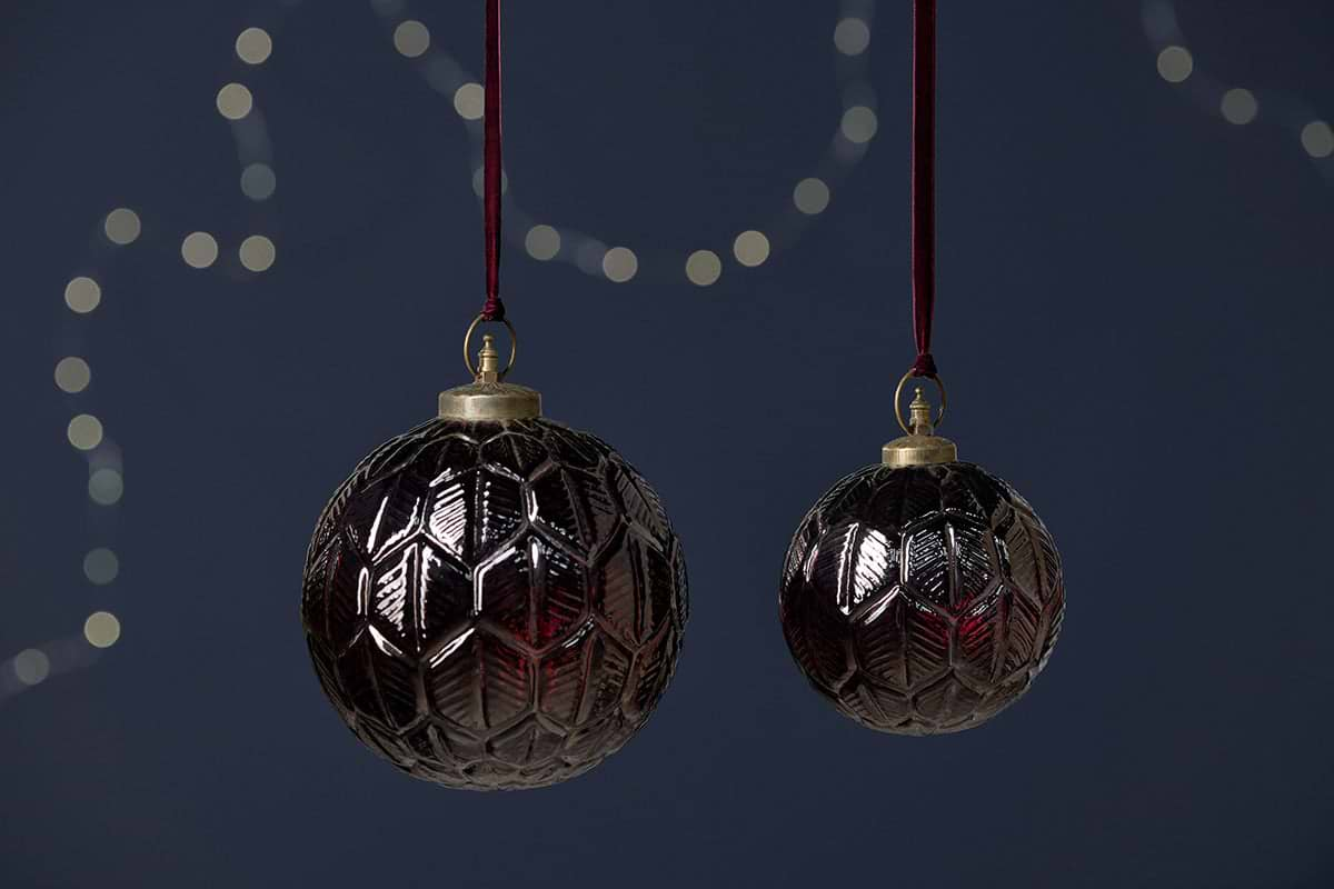 Patta Giant Bauble - Burgundy-nkuku