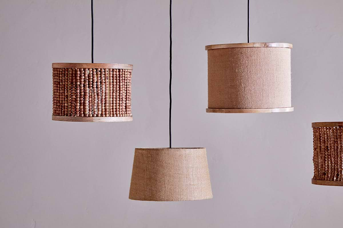 Dia Jute Lampshade - Natural