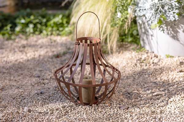 Pothos Large Lantern - Rust-nkuku