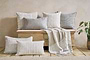 Puli Recycled Linen Cushion Cover - Natural-nkuku