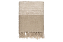 Puli Recycled Linen Throw - Natural-nkuku