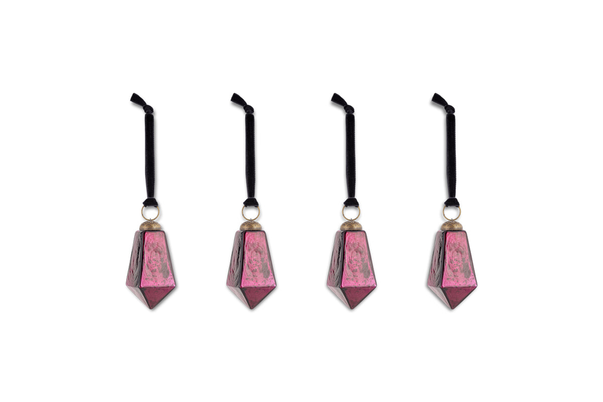 Ratnam Baubles - Ruby Large (Set of 4)