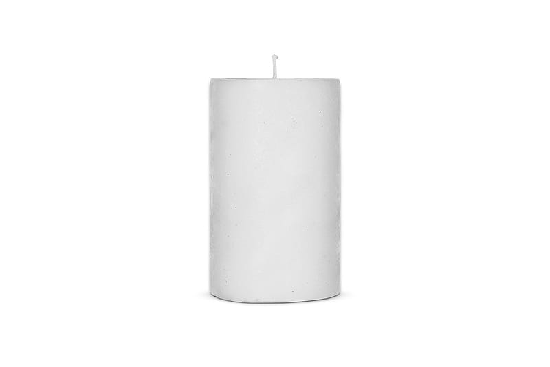 Rustic Soy Blend Pillar Candle - White - Large