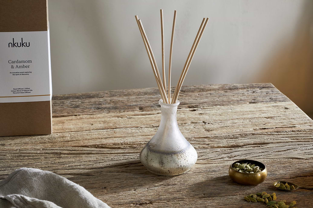 Scented Reed Diffuser Collection Home Fragrance | Large Scented Candles and Reed Diffusers