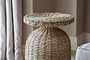 Rampura Rattan Side Table - Natural- nkuku