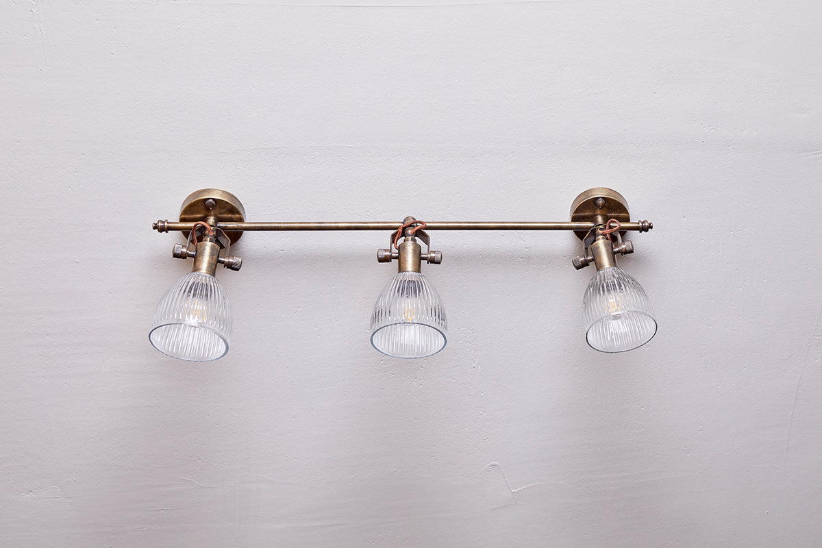 Rarni Ceiling Spotlight Bar - Antique Brass-nkuku