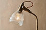 Rarni Recycled Glass Table Lamp - Antique Brass-nkuku