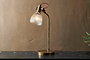 Rarni Recycled Glass Table Lamp - Antique Brass-nkuku