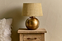 Rasan Table Lamp - Antique Brass- nkuku