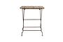 Rishikesh Reclaimed Wood & Iron Folding Table-nkuku