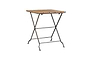 Rishikesh Reclaimed Wood & Iron Folding Table-nkuku