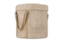 Rohia Laundry Basket - Natural & Cream-nkuku