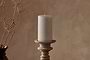 Rustic Soy Blend Pillar Candle - White - Large-nkuku