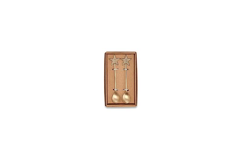 Star Spoon Gift Set - Antique Brass (Set of 2)