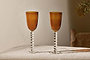 Thimma Wine Glass - Amber (Set of 2)