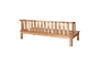 Sadhi Acacia Wood Outdoor Sofa-nkuku