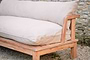 Sadhi Acacia Wood Outdoor Sofa-nkuku