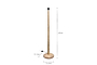 Sahar Mango Wood Floor Lamp-nkuku