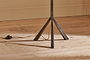 Sahhil Metal Tripod Floor Lamp - Antique Bronze-nkuku