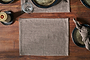 Sanee Placemat - Smoke Brown (Set of 2)-nkuku