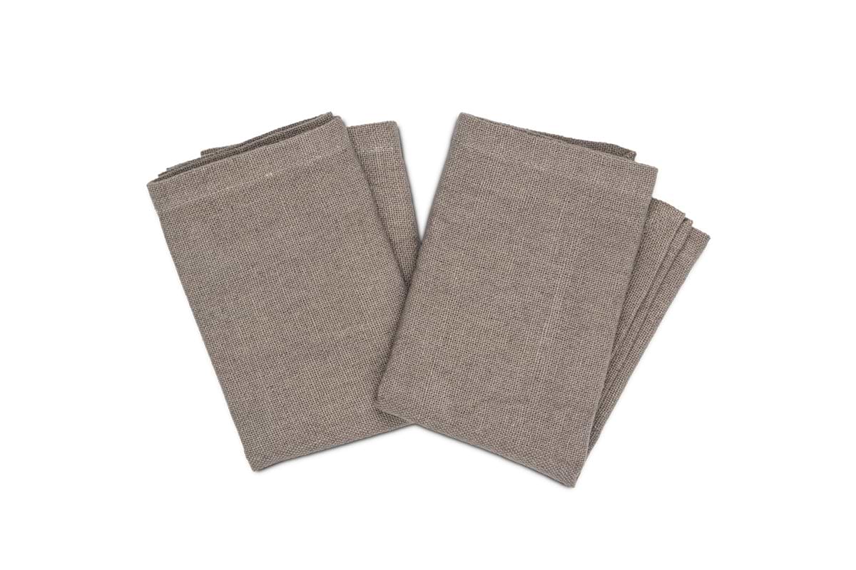 Sanee Placemat - Smoke Brown (Set of 2)-nkuku
