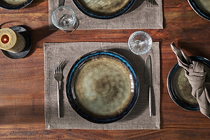 Sanee Placemat - Smoke Brown (Set of 2)-nkuku
