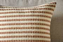 Sanval Wool Cushion Cover - Rust-nkuku