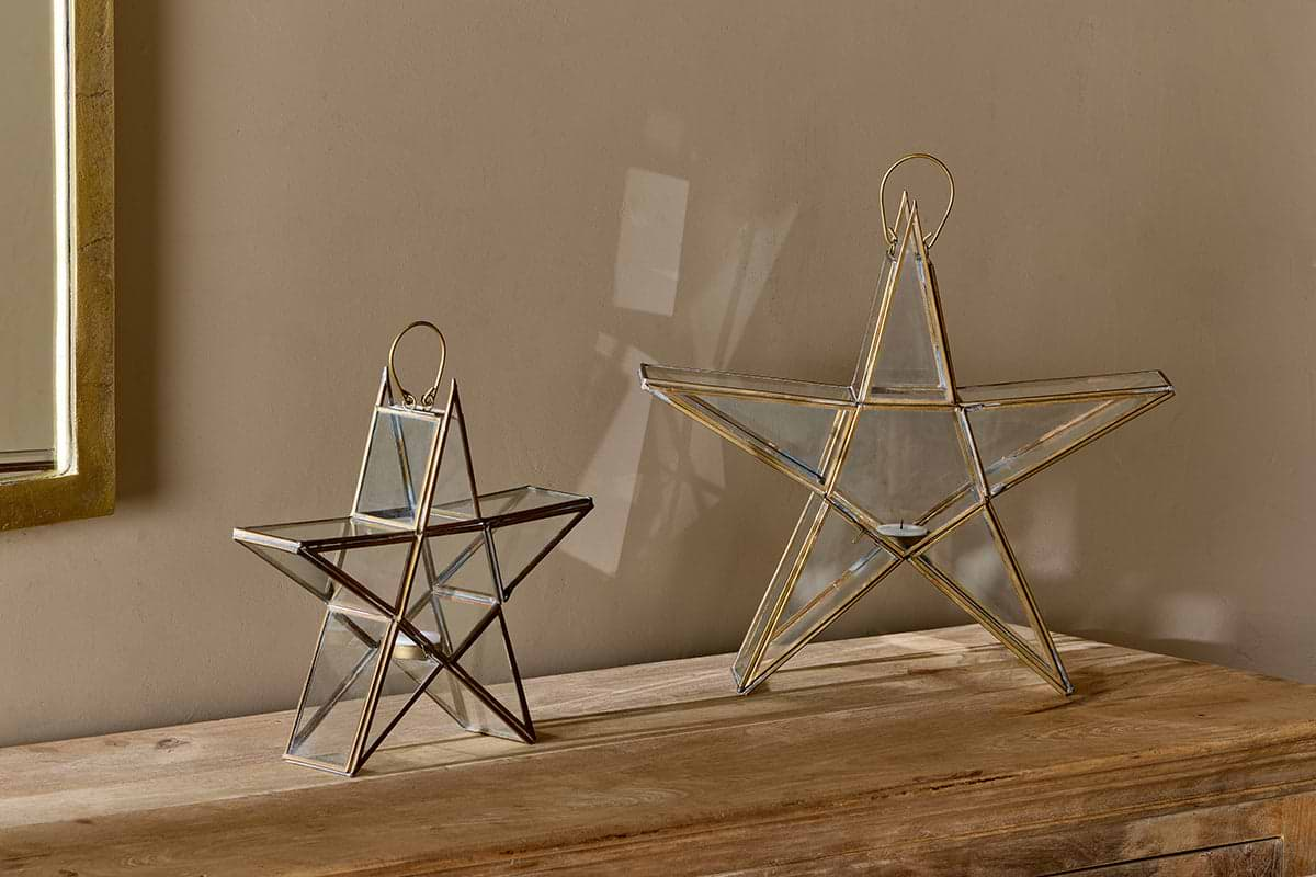 Sanwi Standing Star Brass-nkuku