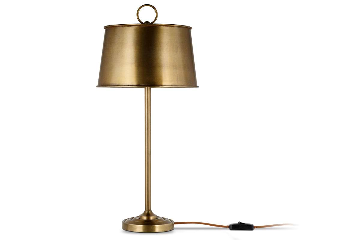 Siwan Table Lamp - Antique Brass-nkuku