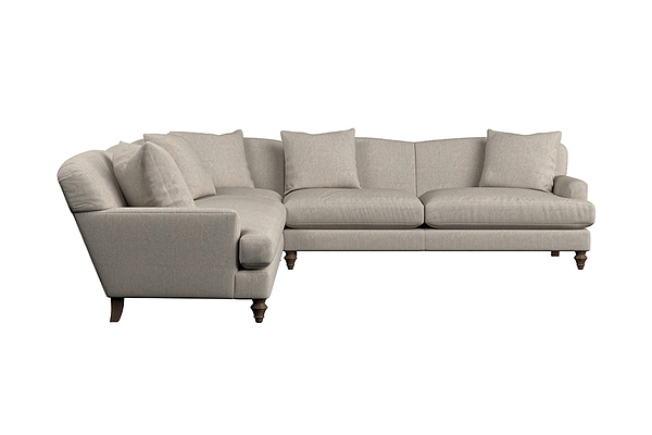 Deni Grand Corner Sofa - Brera Linen Natural