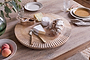 Soria Mango Wood Lazy Susan - Natural-nkuku