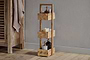 Sukha Mango Wood Storage Caddy - Natural-nkuku