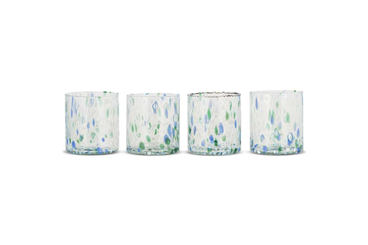 Taja Tumbler - Sea Blue (Set of 4)-nkuku