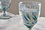 Taja Wine Glass - Sea Blue (Set of 4)-nkuku