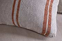 Tajana Linen Stripe Cushion Cover - Rust-nkuku