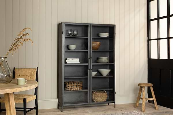 Takua Iron Cabinet - Wide- nkuku