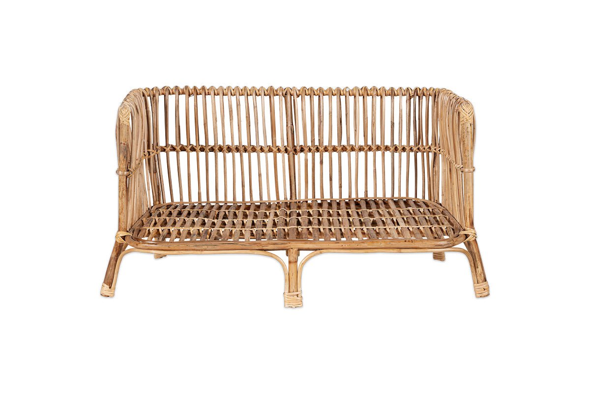 Tanvyk Rattan Pet Bed - Natural - Large-nkuku