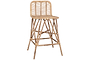 Taung Rattan Counter Chair - Natural-nkuku