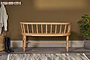 Tipu Acacia Wood Bench-nkuku