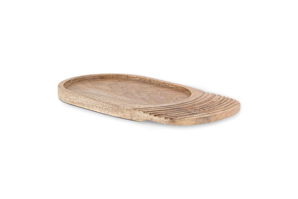 Tivisha Mango Wood Serving Board - Natural-nkuku