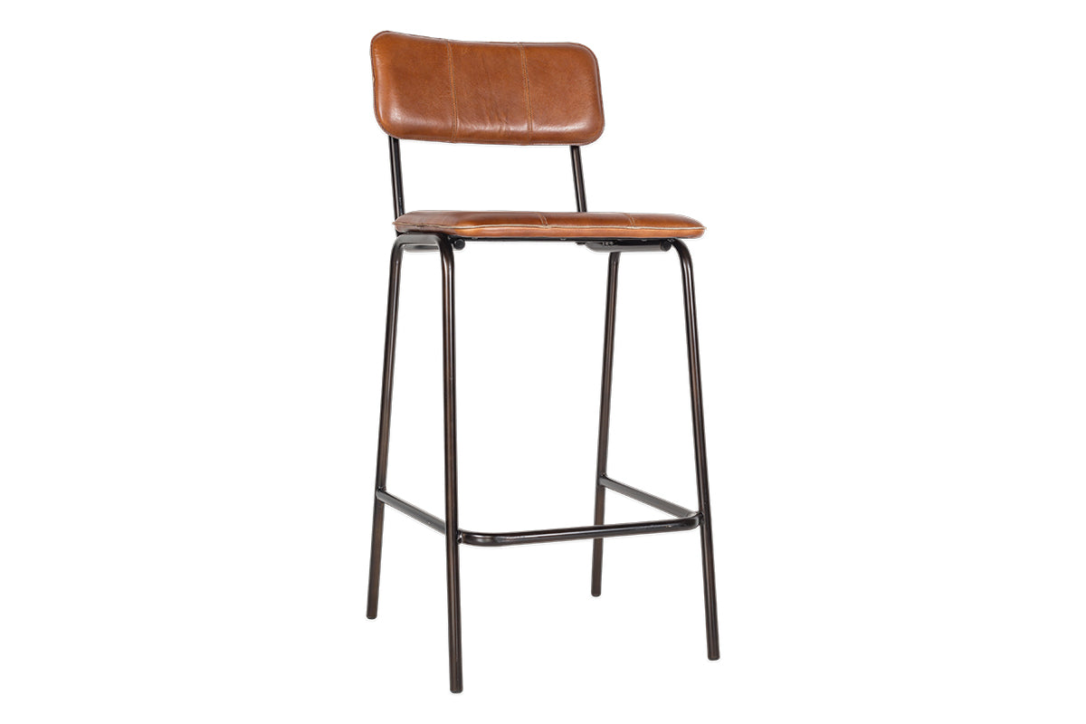 Ukari Counter Chair - Aged Tan